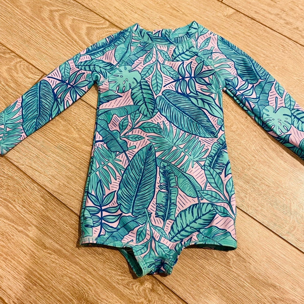 Cat & Jack swimsuit palm leafs 18m